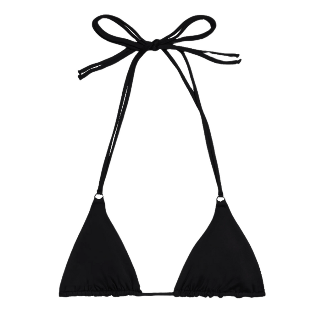 Bikini V Top - Black