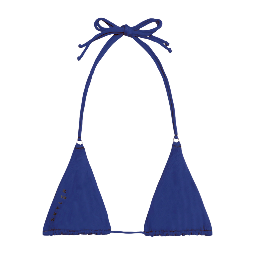 Bikini V Top - Litibu blue