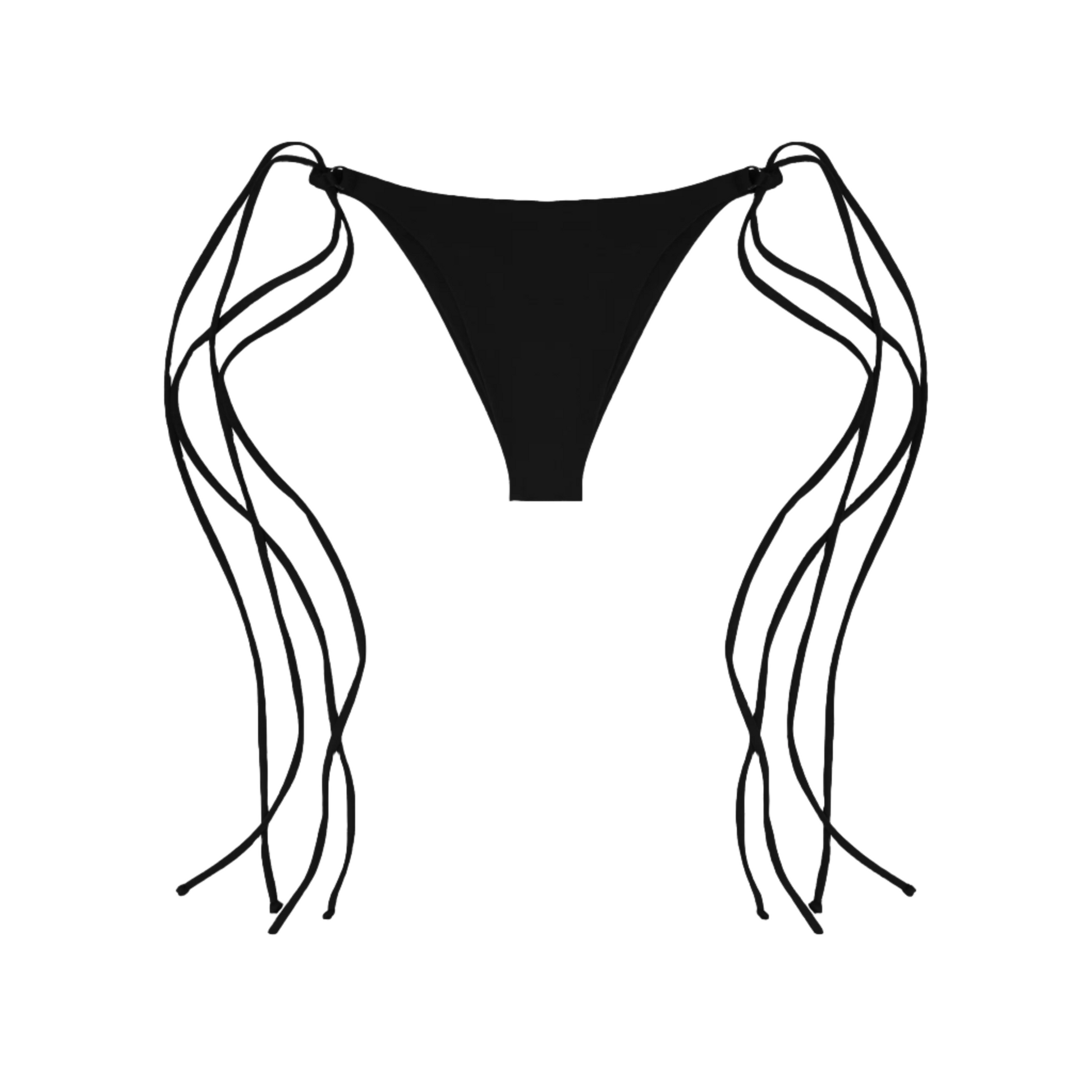 Bikini V Bottom - Black