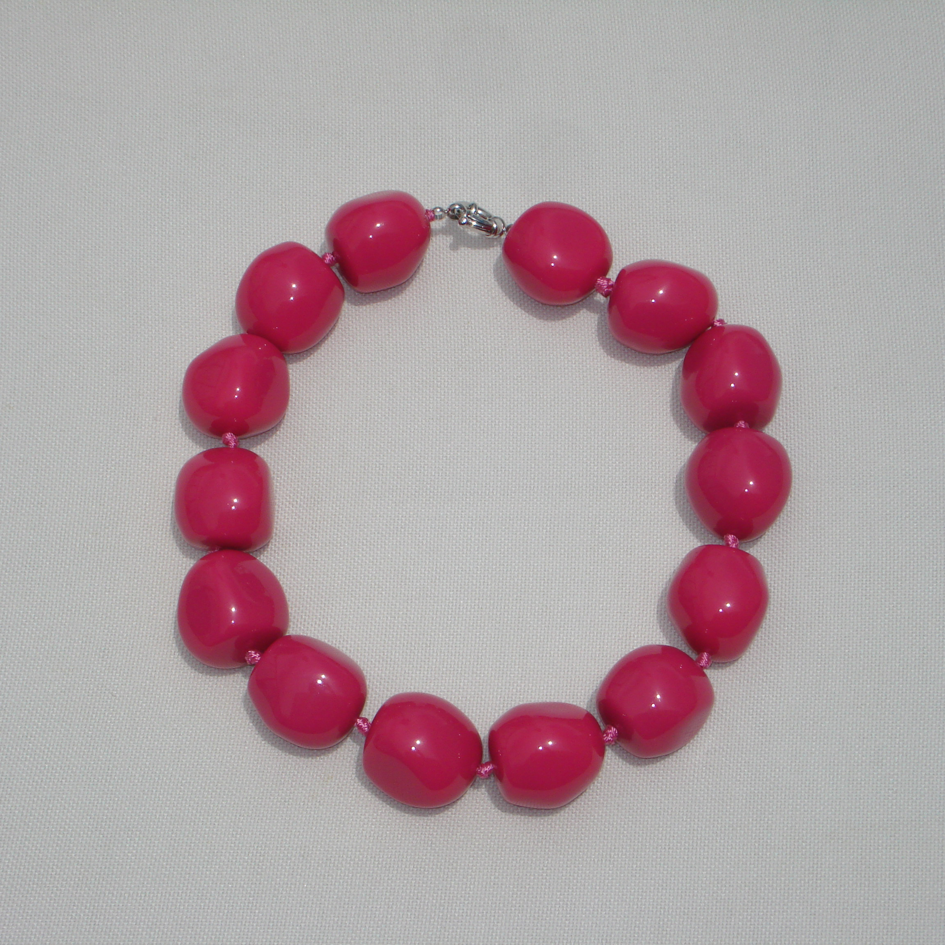 Collar Regina Grande - Fucsia