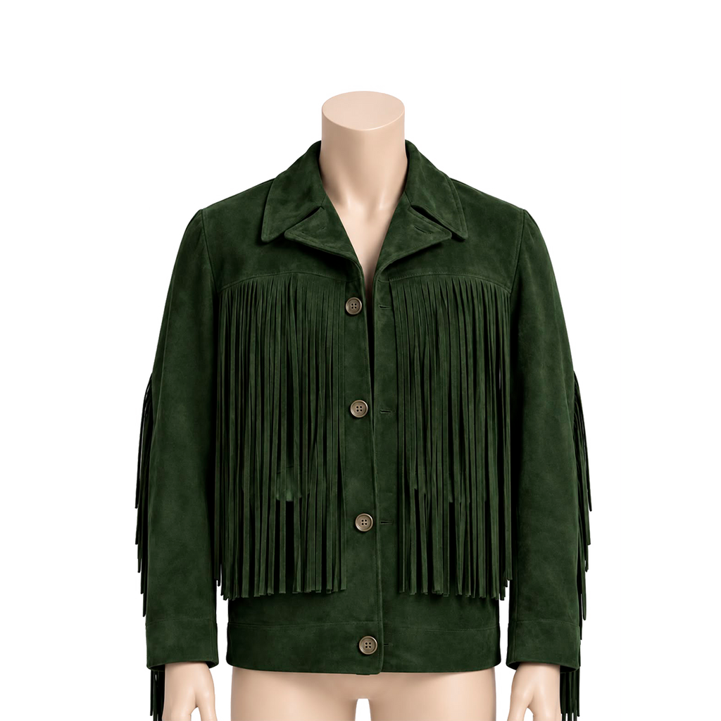 Chamarra de gamuza "Eagle Jacket" Verde