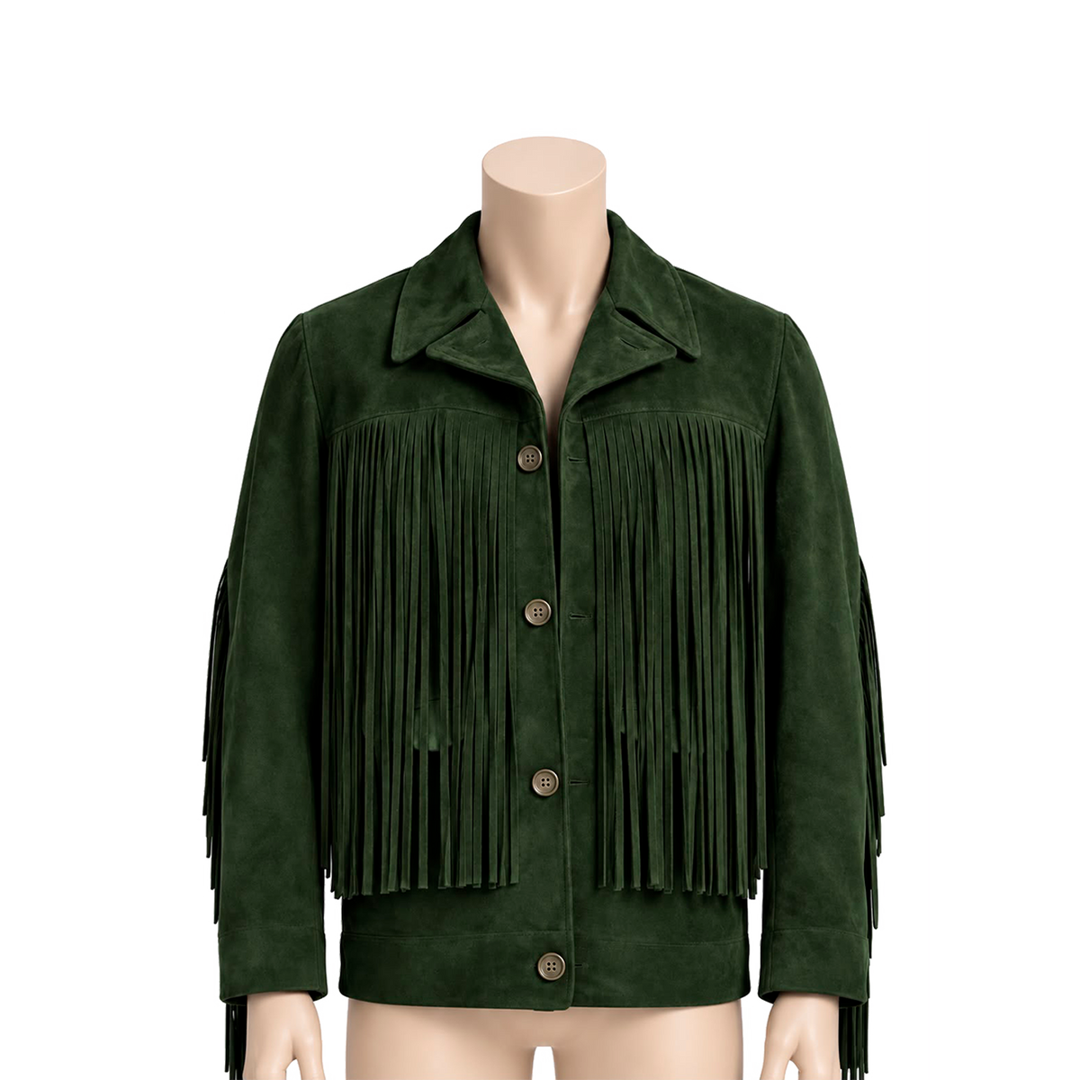 Chamarra de gamuza "Eagle Jacket" Verde