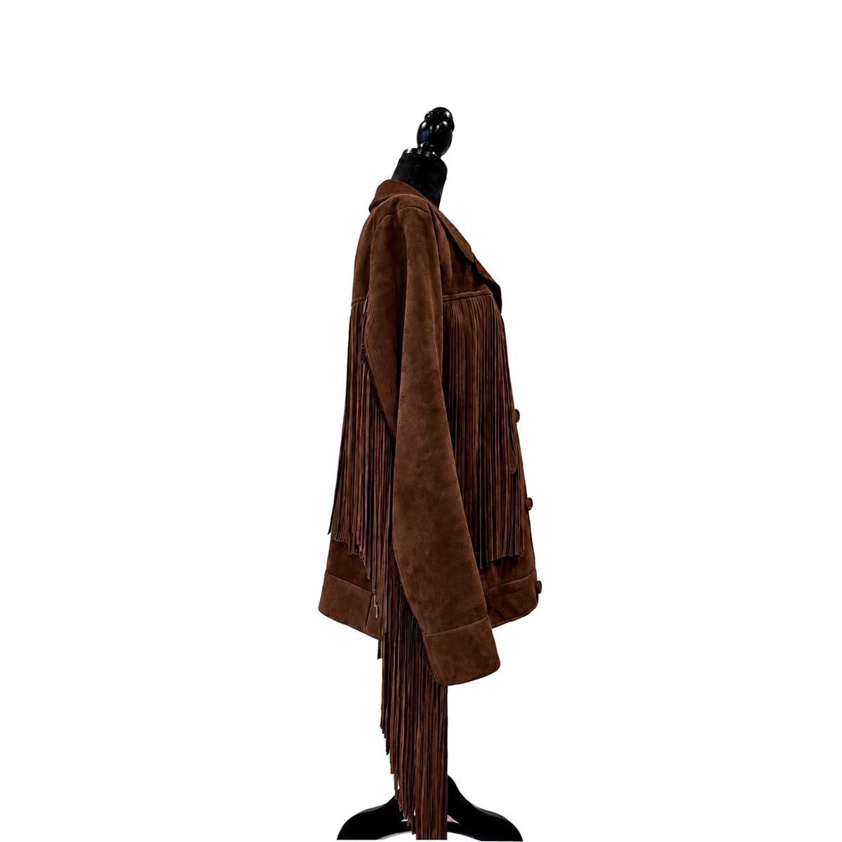 Chamarra de gamuza "Eagle Jacket" Café