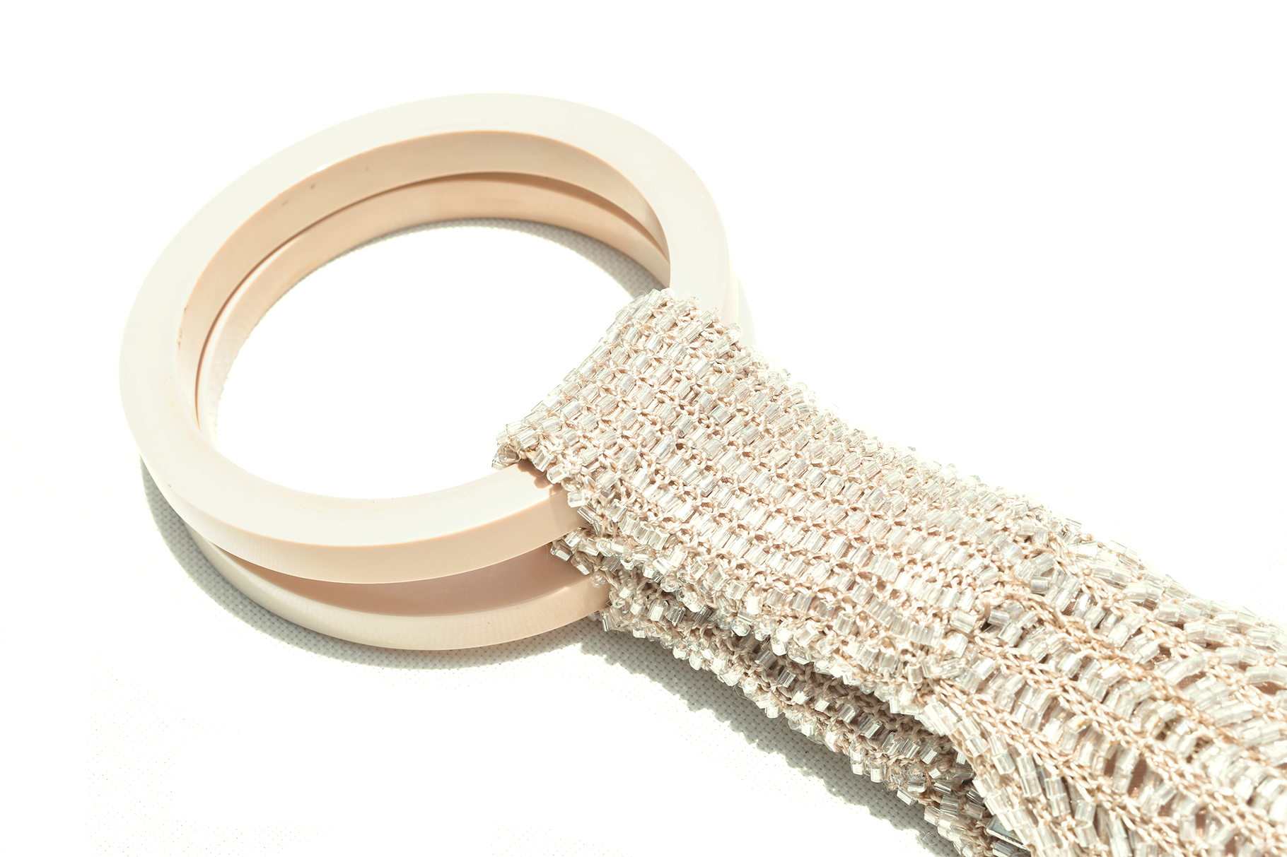 Wristlet bag - Beige